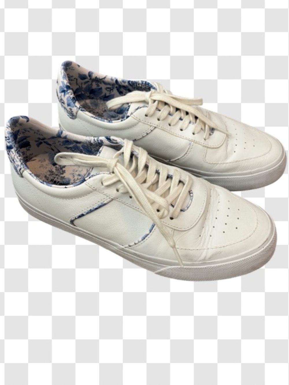 Reformation Harlow Leather Sneakers Sz 11